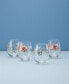 Фото #3 товара Butterfly Meadow Stemless Wine Glasses, Set of 4