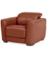 Фото #1 товара Lexanna Leather Recliner, Created for Macy's