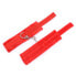 Фото #2 товара Handcuffs with Velcro with Long Fur Red