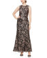 Фото #1 товара Women's Embroidered Embellished A-Line Dress