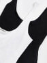 Miss Selfridge scoop bodysuit 2 pack in black and white
