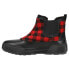 Фото #3 товара Easy Spirit Icicles Plaid Pull On Chelsea Round Toe Booties Womens Black Casual