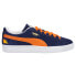 Фото #1 товара Puma Classic Suede X Bloodsport Lace Up Mens Blue Sneakers Casual Shoes 389534-