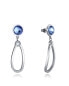 Luxury dangling earrings with Chic stone 15092E01000