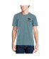 Фото #5 товара Men's Blue Auburn Tigers State Scenery Comfort Colors T-shirt