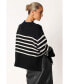 Фото #7 товара Women's Avalynn Striped Knit Sweater