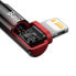 Фото #8 товара Kątowy kabel przewód Power Delivery z bocznym wtykiem USB-C Iphone Lightning 1m 20W czerwony