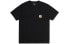 Фото #1 товара Carhartt WIP x Awake NY S/S T-Shirt 联名款 图形徽标印花短袖T恤 男女同款 黑色 / Футболка Carhartt WIP x Awake NY SS T-Shirt T I027551
