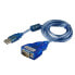 Фото #2 товара ALLNET ALL0178V2 - Blue - 1.5 m - USB A - RS232 - Male - Male