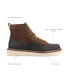 Фото #6 товара Men's Model 001 Lace-Up Ankle Boots