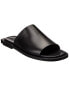 Фото #1 товара Ferragamo Damien Leather Sandal Men's Black 8 Uk M