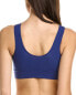 Фото #2 товара Natori Bliss Flex Contour Bralette Women's Blue Xs