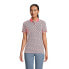 Фото #9 товара Women's Mesh Cotton Short Sleeve Polo Shirt