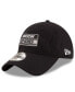 Фото #2 товара Men's Black NASCAR Cup Series Logo Enzyme Washed 9TWENTY Adjustable Hat