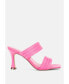 Фото #1 товара New Crush Quilted Spool Heel Sandals