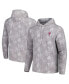 ფოტო #1 პროდუქტის Men's Gray Philadelphia Phillies Palm Frenzy Hoodie Long Sleeve T-Shirt