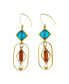 ფოტო #1 პროდუქტის Art 2313E x Pearl Geometric Earrings