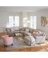 Фото #32 товара Radley 3-Piece Fabric Chaise Sectional Sofa, Created for Macy's