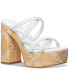 Фото #1 товара Corrine Slip On Strappy Espadrille Platform Sandals