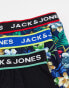 Фото #8 товара Jack & Jones 3 pack trunks in floral print