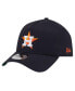 Фото #1 товара Men's Navy Houston Astros Team Color A-Frame 9Forty Adjustable Hat