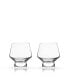 Фото #1 товара Raye Footed Crystal Punch Cups, Set of 2, 8 Oz