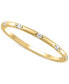 ფოტო #1 პროდუქტის IGI Certified Diamond Narrow Band (1/20 ct. t.w.) in 14k Gold