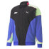 Фото #1 товара Puma Amg Woven Full Zip Jacket Mens Blue Casual Athletic Outerwear 53845410