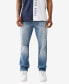 Фото #1 товара Men's Ricky Flap Rope Stitch Straight Jean