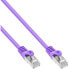 Фото #2 товара InLine Patch Cable SF/UTP Cat.5e purple 0.25m