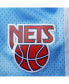 Фото #3 товара Men's Blue New Jersey Nets Big and Tall Hardwood Classics Team Swingman Shorts