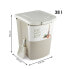 Bucket container Rotho Beige Plastic