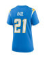 Women's John Hadl Powder Blue Los Angeles Chargers Game Retired Player Jersey