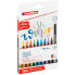 Felt-tip pens Edding 1340 Glitter Brush Multicolour 10 Pieces