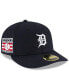 Men's Navy Detroit Tigers National Baseball Hall of Fame Low Profile 59FIFTY Fitted Hat