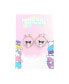 Фото #4 товара Sanrio Women's Enamel Plated Hoop Earrings Officially Licensed - Kuromi