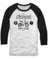 Фото #1 товара Men's The Goonies 1985 Bike Club Raglan T-shirt
