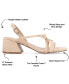 Фото #7 товара Women's Amity Bow Detail Strappy Block Heel Sandals