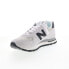 New Balance 574 ML574DMG Mens Gray Suede Lace Up Lifestyle Sneakers Shoes