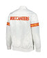 Men's White Tampa Bay Buccaneers The Power Forward Full-Snap Jacket