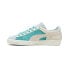 Фото #3 товара Puma Suede Iconix Summer Lace Up Mens Beige, Green, Grey Sneakers Casual Shoes