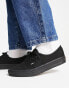 Vans Authentic plimsolls in triple black Черный, EU 36.5 - фото #1