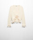 Фото #3 товара Women's Ruffled Knot Cardigan