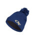 Фото #1 товара Men's Navy Georgia Tech Yellow Jackets 2023 Sideline COLD.RDY Cuffed Knit Hat with Pom