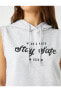 Фото #47 товара Майка Koton Crop Atlet Slogan Hooded Rugby