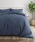 Фото #3 товара Double Brushed Solid Duvet Cover Set, Full/Queen