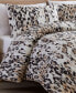 Abstract Leopard 3 Piece Duvet Cover Set, Full/Queen