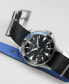 ფოტო #3 პროდუქტის Men's Swiss Automatic Khaki Navy Scuba Black Rubber Strap Watch 40mm
