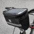 Фото #10 товара Велосипедная сумка на руль с чехлом для телефона 2 л черный Wozinsky WBB12BK