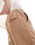 Фото #2 товара Ben Sherman linen blend smart trouser in light brown